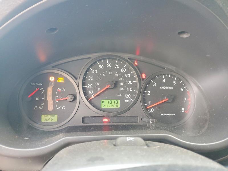 Photo 9 from auction – 2006 SUBARU IMPREZA with VIN JF1GG67636H817891