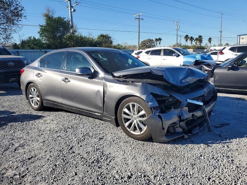 Photo 4 from auction – 2014 INFINITI Q50 BASE with VIN JN1BV7AP8EM683115