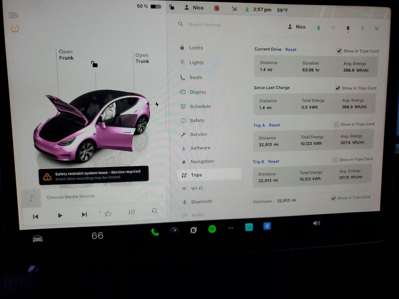 Photo 9 from auction – 2024 TESLA MODEL Y with VIN 7SAYGAEE7RF037685