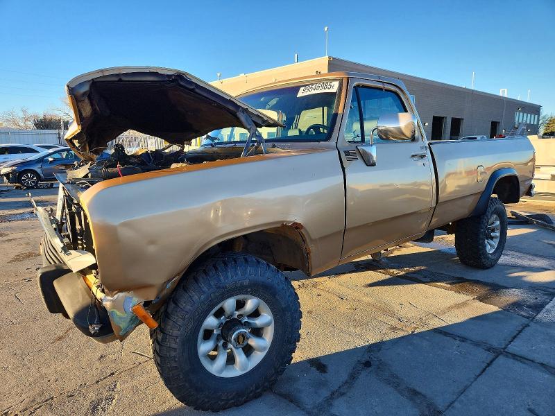 1992 DODGE W-SERIES W