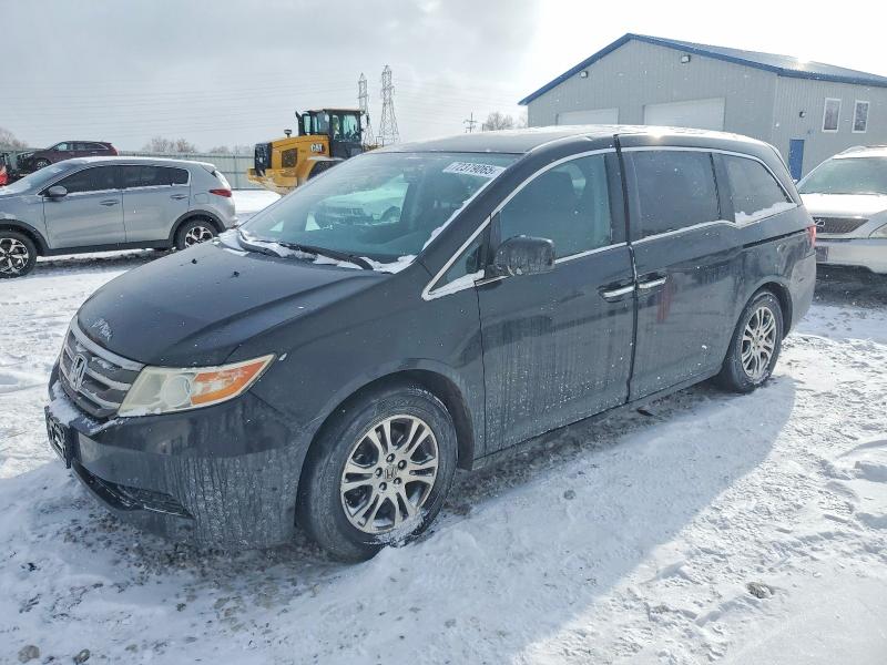 HONDA ODYSSEY EX 2012 with VIN 5FNRL5H41CB009539 - Photo from auction
