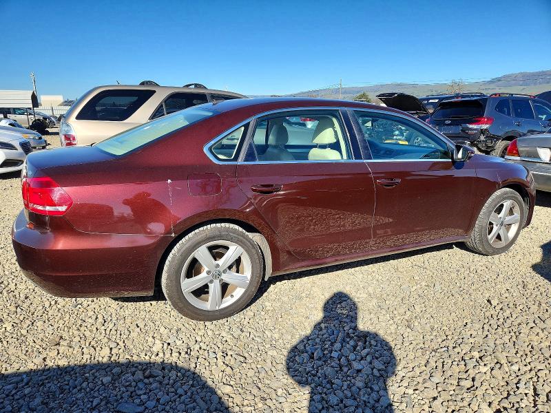 Photo 3 from auction – 2012 VOLKSWAGEN PASSAT SE with VIN 1VWBP7A36CC094858