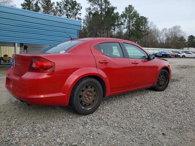Photo 3 from auction – 2013 DODGE AVENGER SE with VIN 1C3CDZAB2DN730205