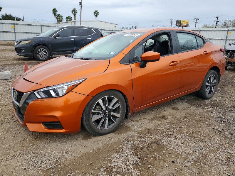 NISSAN VERSA SV 2022 with VIN 3N1CN8EV6NL866350 - Photo from auction