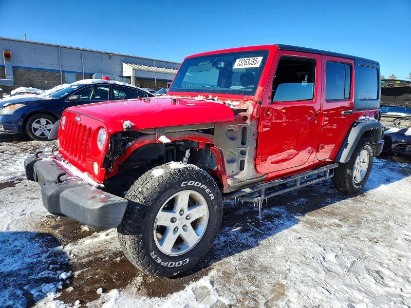 JEEP WRANGLER U 2016 with VIN 1C4HJWDG9GL115554 - Photo from auction