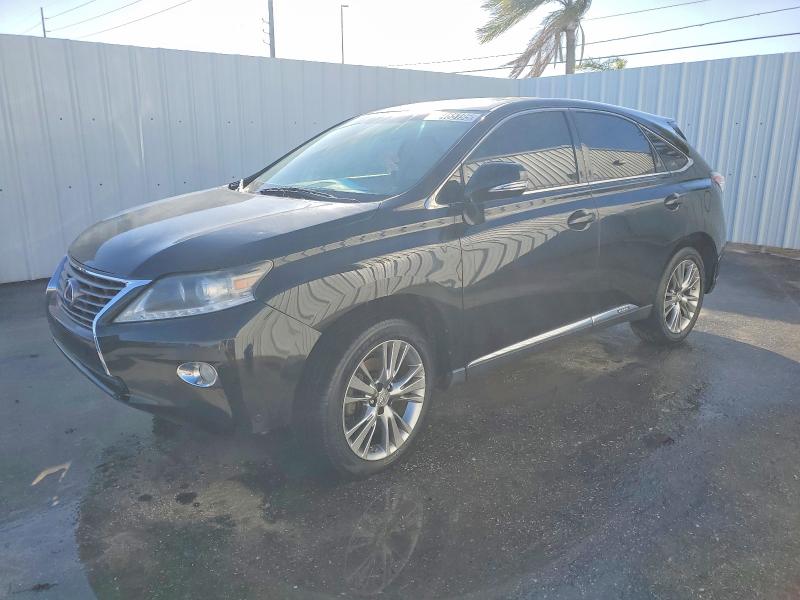 LEXUS RX 450H 2014 with VIN JTJZB1BA4E2413349 - Photo from auction