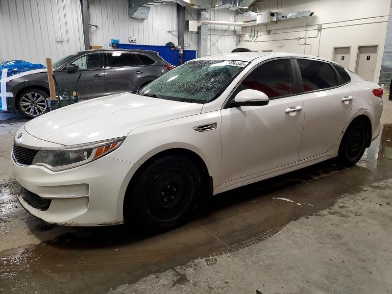 KIA OPTIMA LX 2016 with VIN 5XXGT4L33GG053819 - Photo from auction