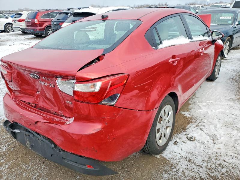 Photo 3 from auction – 2014 KIA RIO with VIN KNADM4A34E6417077