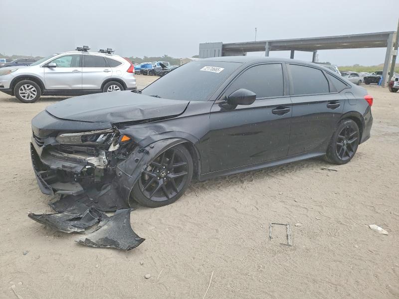 HONDA CIVIC SPOR 2022 with VIN 2HGFE2F52NH567826 - Photo from auction