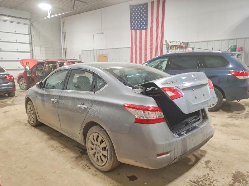 Photo 2 from auction – 2014 NISSAN SENTRA S with VIN 3N1AB7AP7EL615791