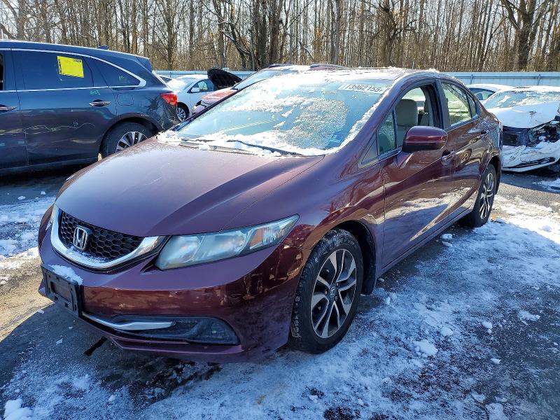 HONDA CIVIC 2015 with VIN 19XFB2F89FE278702 - Photo from auction