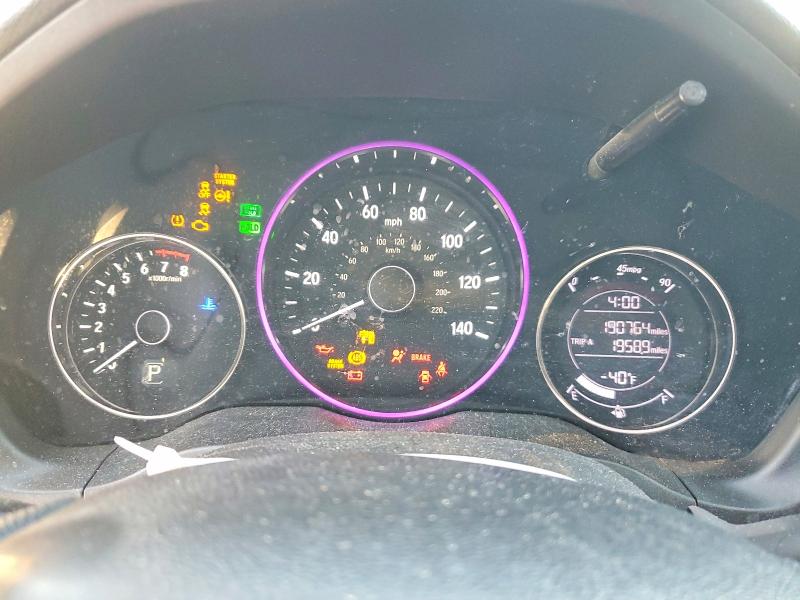 Photo 9 from auction – 2018 HONDA HR-V EX with VIN 3CZRU6H56JG719971