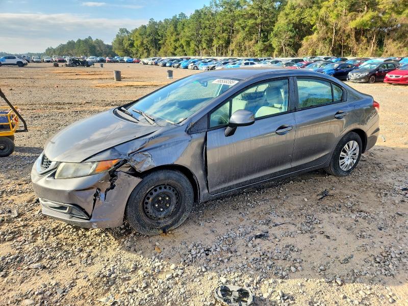 HONDA CIVIC LX 2013 with VIN 19XFB2F54DE209709 - Photo from auction