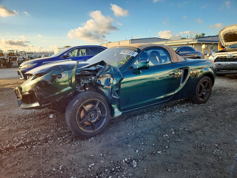 TOYOTA MR2 SPYDER 2002 مع رقم تعريف المركبة JTDFR320X20048431 - صورة من المزاد