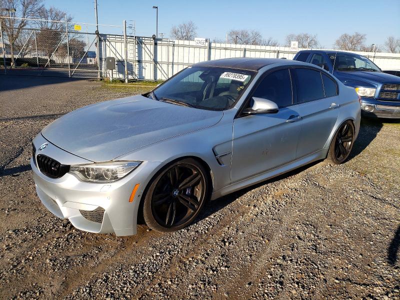 BMW M3 2016 with VIN WBS8M9C50G5D31205 - Photo from auction