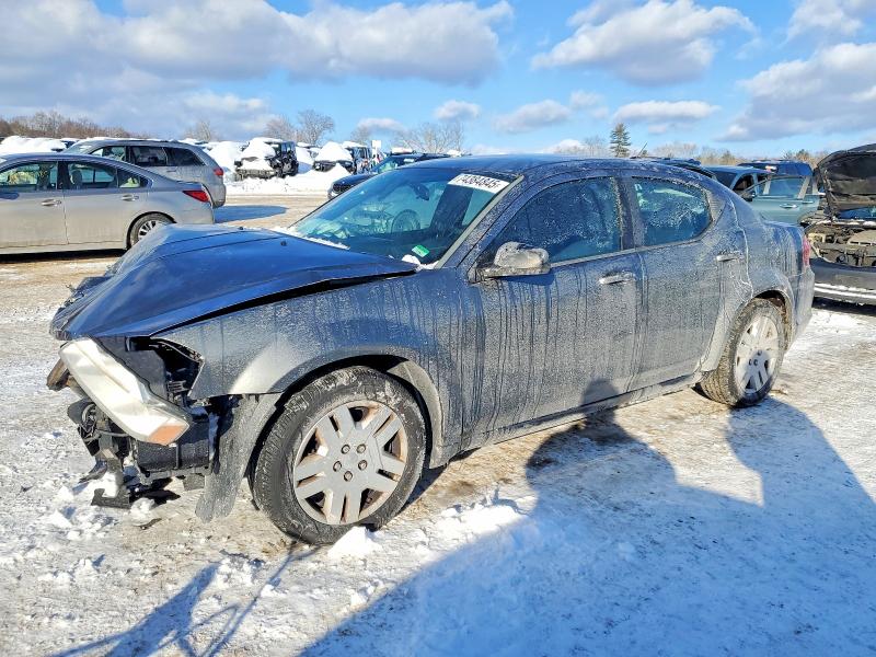 DODGE AVENGER 2013 with VIN 1C3CDZAB5DN725211 - Photo from auction