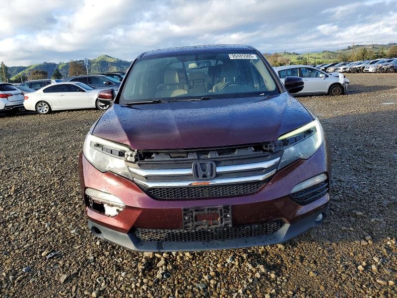 Photo 5 from auction – 2017 HONDA PILOT EXL with VIN 5FNYF6H57HB043137