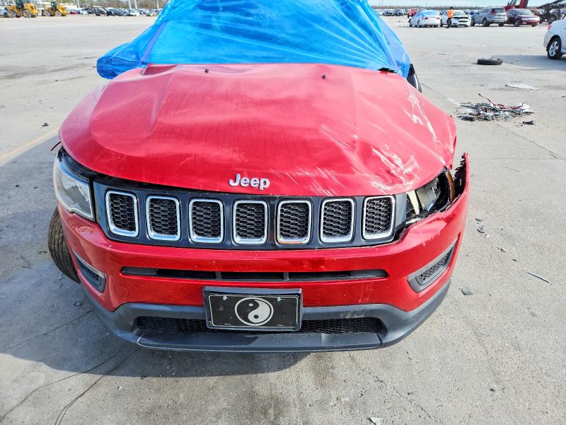 Photo 11 from auction – 2018 JEEP COMPASS SP with VIN 3C4NJCABXJT332987