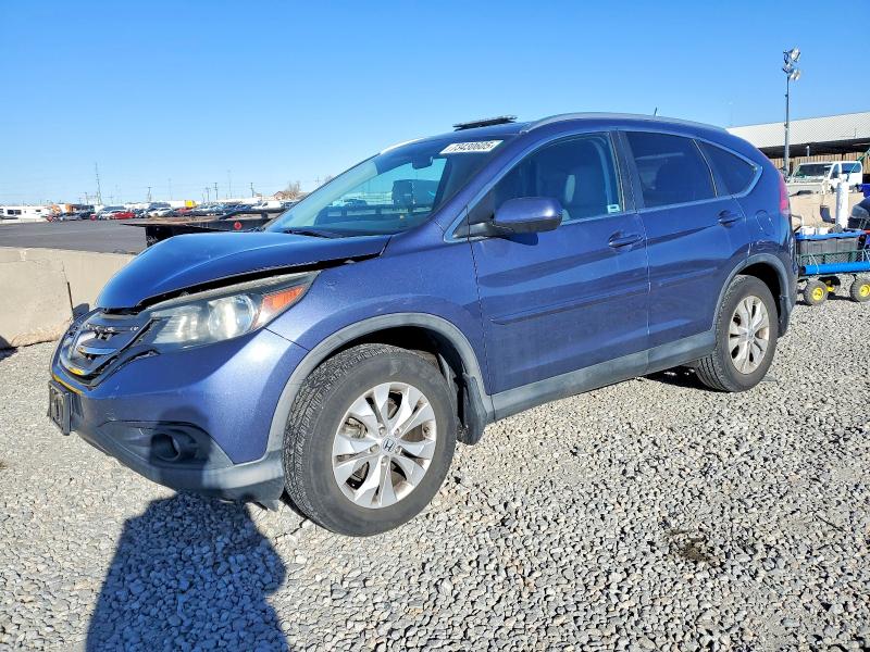 HONDA CR-V 2013 with VIN 2HKRM4H74DH675735 - Photo from auction