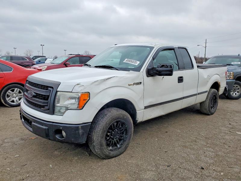 FORD F150 SUPER 2010 with VIN 1FTEX1C83AFA86928 - Photo from auction