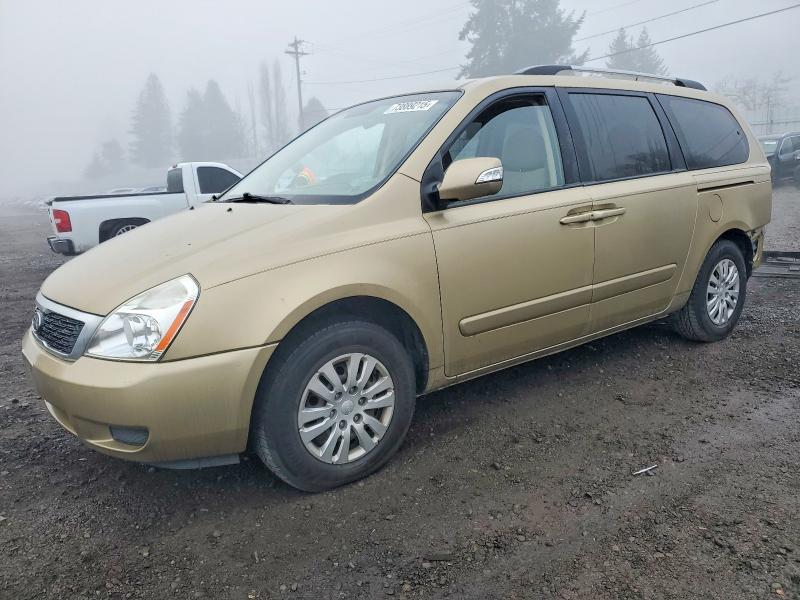 KIA SEDONA LX 2011 with VIN KNDMG4C70B6384357 - Photo from auction