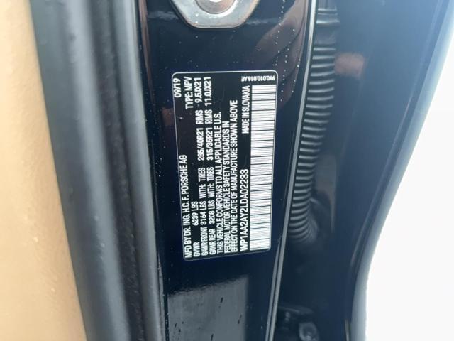 Photo 10 from auction – 2020 PORSCHE CAYENNE with VIN WP1AA2AY2LDA02233