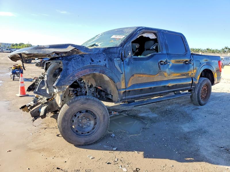 FORD F150 SUPER 2022 with VIN 1FTFW1E59NKD87954 - Photo from auction