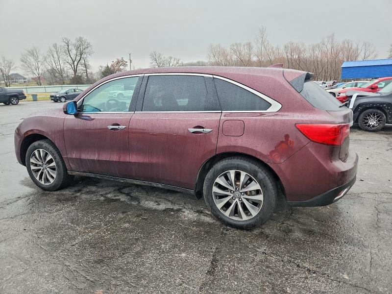 Photo 2 from auction – 2016 ACURA MDX TECHNO with VIN 5FRYD4H48GB007679