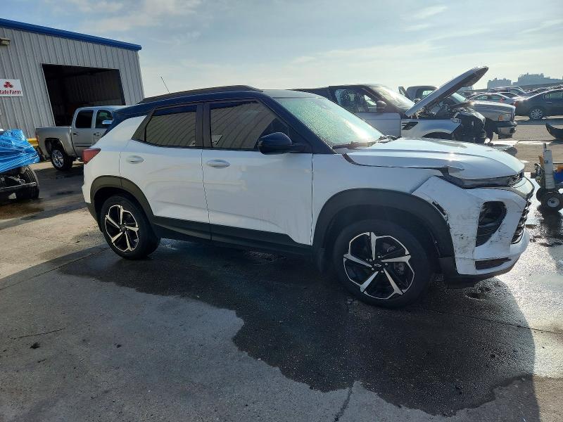 Photo 4 from auction – 2021 CHEVROLET TRAILBLAZER with VIN KL79MTSL0MB037951