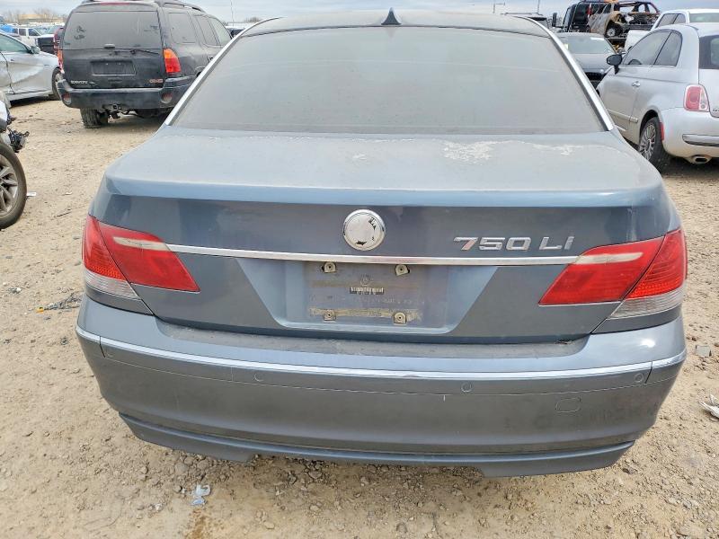 Photo 6 from auction – 2006 BMW 750 with VIN WBAHN83516DT31209