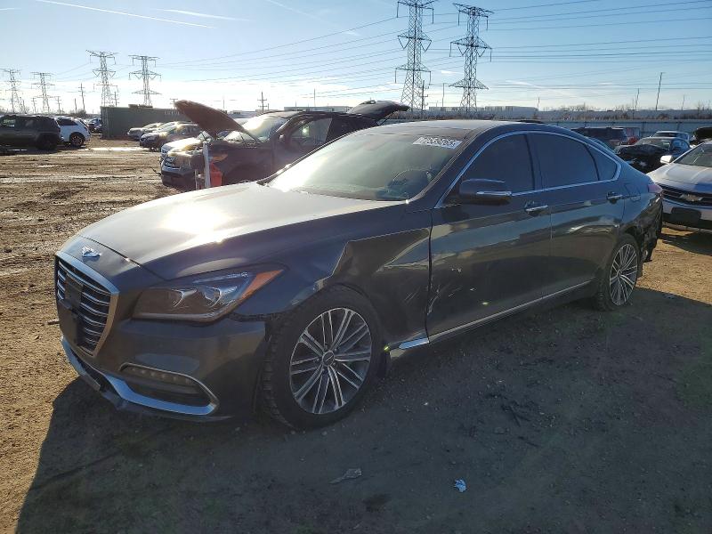 Photo 1 from auction – 2018 GENESIS G80 BASE with VIN KMHGN4JE5JU223836