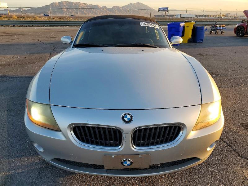 Photo 5 from auction – 2004 BMW Z4 2.5 with VIN 4USBT33514LS50872