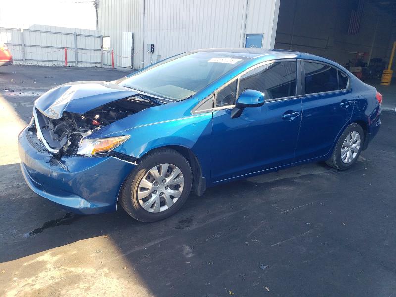 HONDA CIVIC LX 2012 with VIN 19XFB2F54CE077517 - Photo from auction