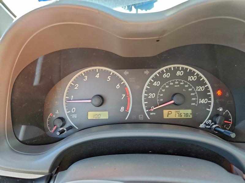 Photo 9 from auction – 2009 TOYOTA COROLLA BA with VIN JTDBL40EX9J052617