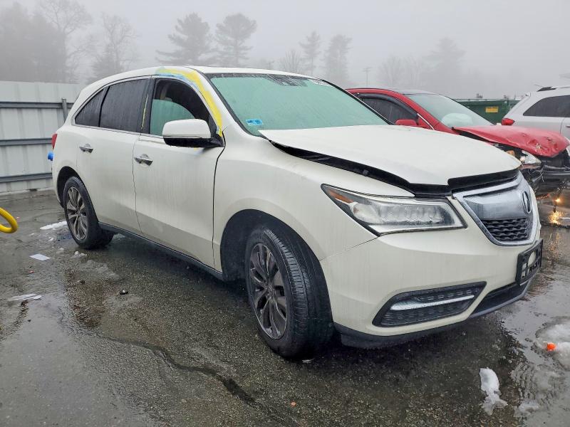 Photo 4 from auction – 2014 ACURA MDX TECHNO with VIN 5FRYD4H41EB046255