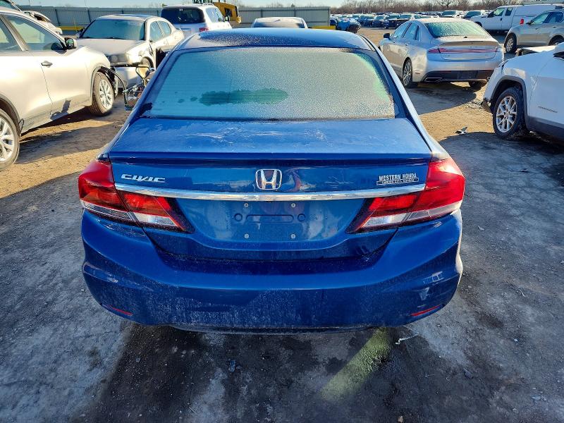 Photo 6 from auction – 2013 HONDA CIVIC LX with VIN 2HGFB2F56DH549546