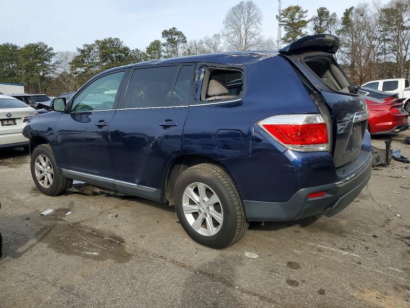 Photo 2 from auction – 2012 TOYOTA HIGHLANDER with VIN 5TDZA3EH8CS021832