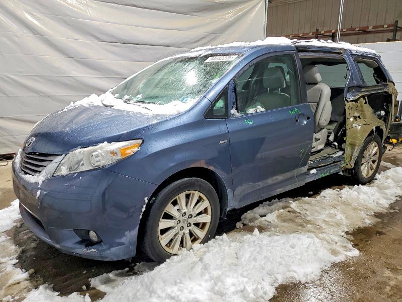 Photo 1 from auction – 2017 TOYOTA SIENNA XLE with VIN 5TDDZ3DC4HS185577