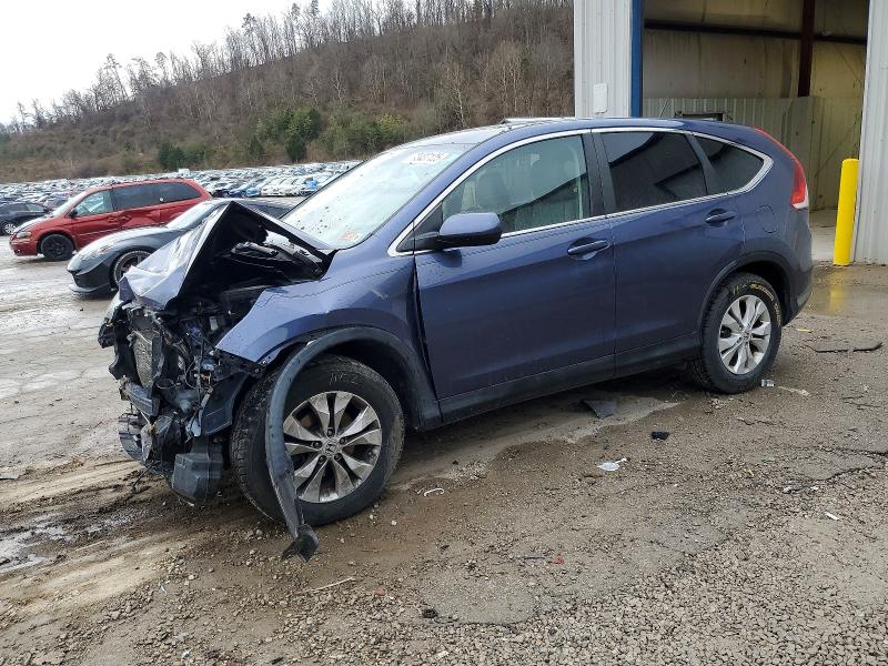 HONDA CR-V EX 2013 with VIN 3CZRM3H57DG700204 - Photo from auction