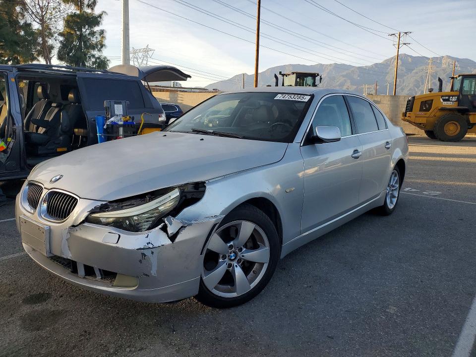 BMW 528 I 2008 with VIN WBANU53548CT05295 - Photo from auction