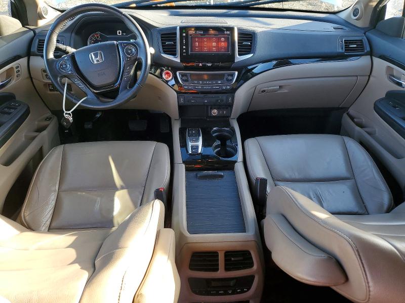 Photo 8 from auction – 2016 HONDA PILOT TOUR with VIN 5FNYF6H91GB076930