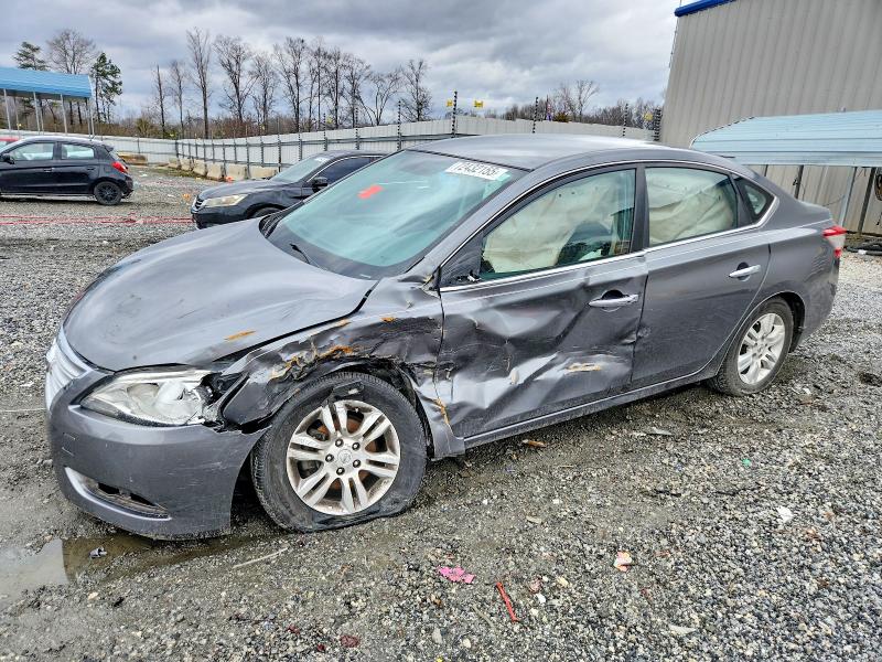 Photo 1 from auction – 2015 NISSAN SENTRA with VIN 3N1AB7APXFL679955