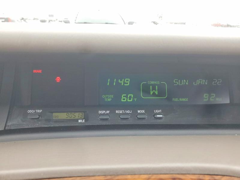 Photo 9 from auction – 2004 TOYOTA AVALON XL with VIN 4T1BF28B64U353801