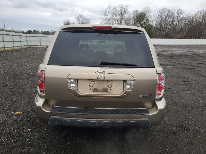 Photo 6 from auction – 2004 HONDA PILOT EXL with VIN 2HKYF18684H531892