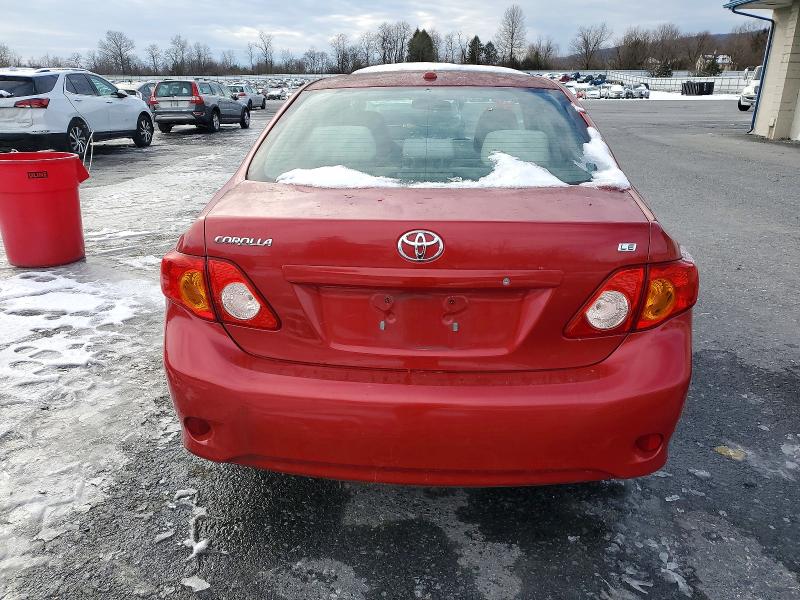 Photo 6 from auction – 2009 TOYOTA COROLLA BA with VIN 2T1BU40E79C140954