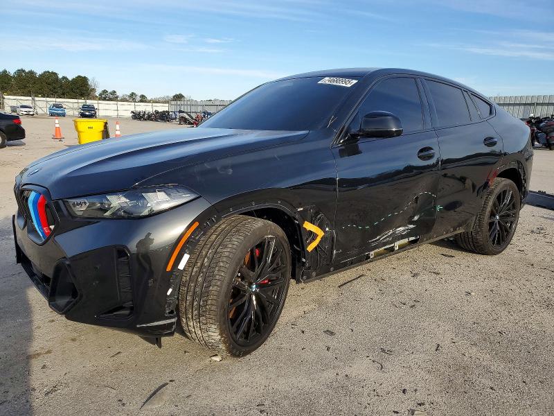 BMW X6 XDRIVE4 2024 with VIN 5UX33EX06R9S66847 - Photo from auction