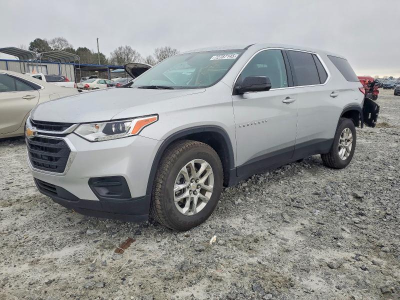 CHEVROLET TRAVERSE L 2021 with VIN 1GNERFKW0MJ180992 - Photo from auction