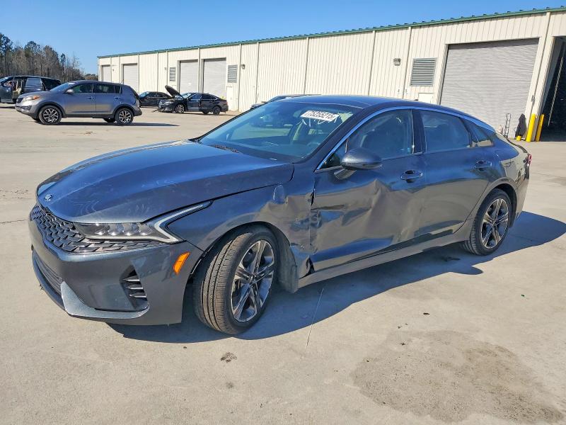 KIA K5 EX 2021 with VIN 5XXG34J29MG033578 - Photo from auction