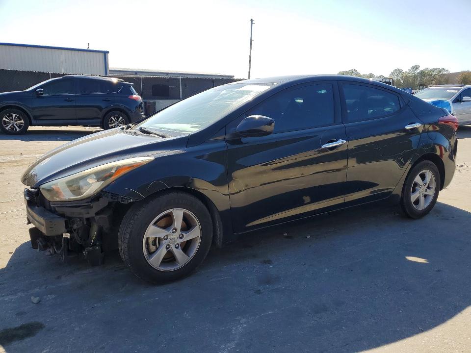 HYUNDAI ELANTRA 2014 with VIN KMHDH4AEXEU107676 - Photo from auction