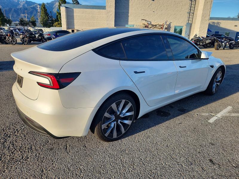 Photo 3 from auction – 2024 TESLA MODEL 3 with VIN 5YJ3E1EA8RF847529